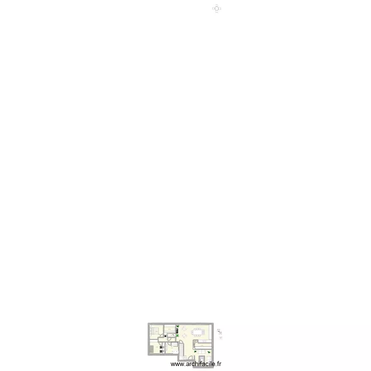rez de chaussée 8 sans cellier. Plan de 8 Pièces et 126 m² rez de chaussée 8 sans cellier. Plan de 8 Pièces et 126 m²
