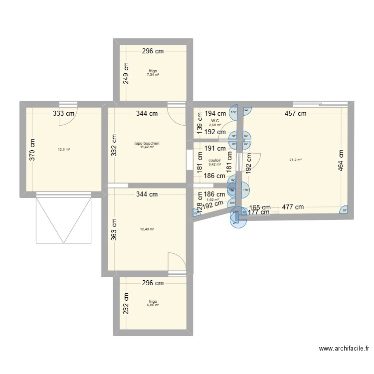 BOUCHERI 02. Plan de 0 pièce et 0 m2