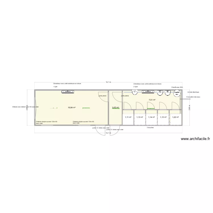 Jodogne. Plan de 