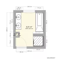 Salle de bain - projet Vincent N&deg;3