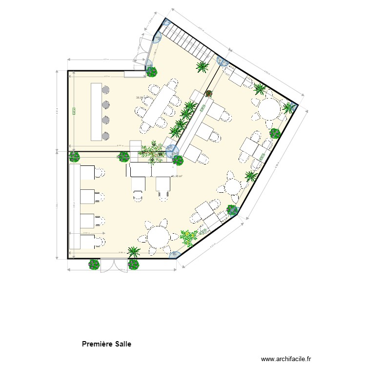 plan resto Gu&eacute;liz. Plan de 0 pièce et 0 m2