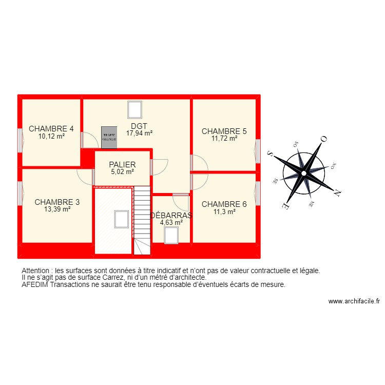 BI16799 - . Plan de 35 pièces et 330 m2