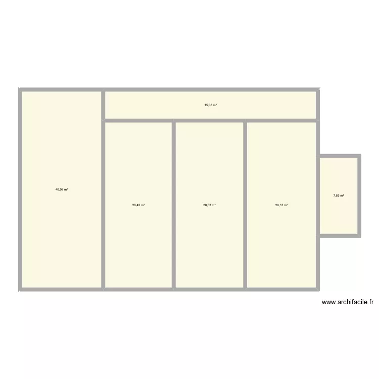 chambre los Espaveles. Plan de 6 Pièces et 149 m²