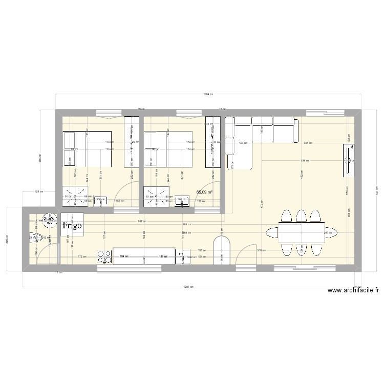 Premier jet aménagement. Plan de 0 pièce et 0 m2