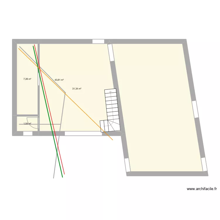 HEROUVILLETTE. Plan de 4 et 84 m² HEROUVILLETTE. Plan de 4 et 84 m²
