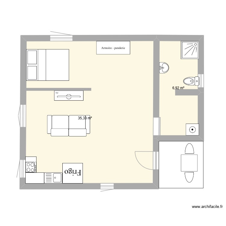 PLAN. Plan de 0 pièce et 0 m2
