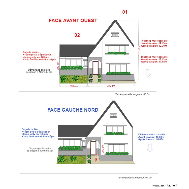 therain. Plan de 0 pièce et 0 m2