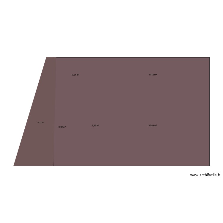 toit maison avant. Plan de 0 pièce et 0 m2