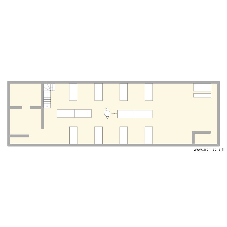 PLAN 2. Plan de 1 pièce et 168 m2