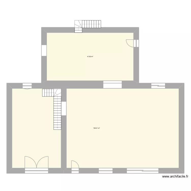 Maison Sussargues. Plan de 2 Pièces et 194 m² Maison Sussargues. Plan de 2 Pièces et 194 m²
