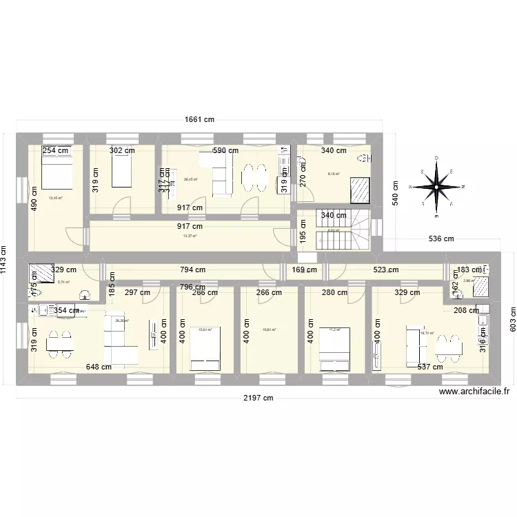 PLAN 1ER ETAGE COLLOREC 1. Plan de 