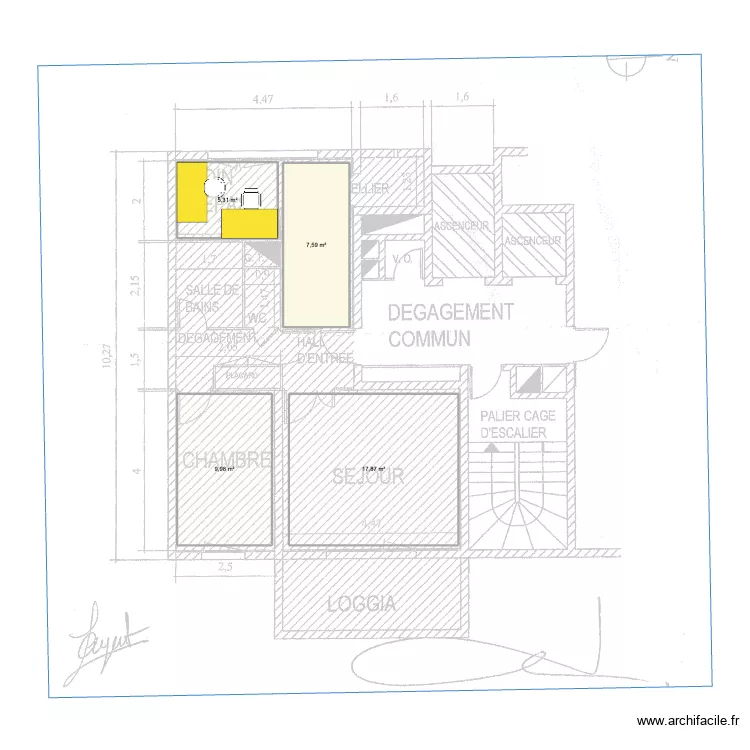 LYON. Plan de 