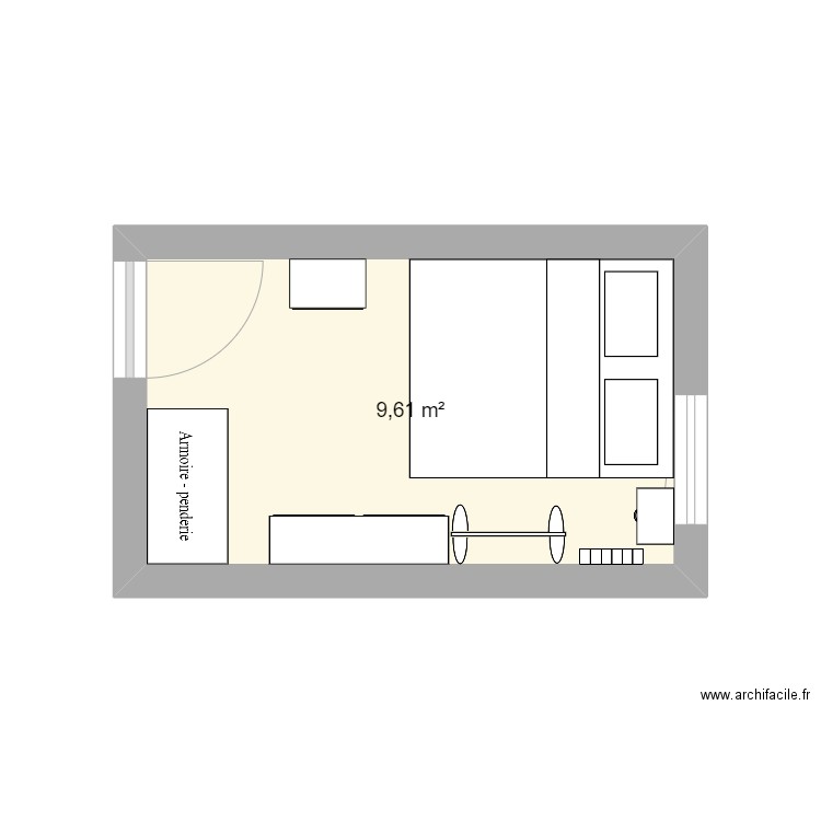 Chambre d'amis 3. Plan de 0 pièce et 0 m2