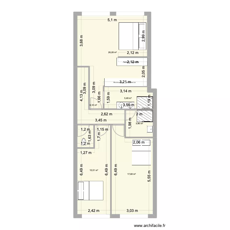 étageâtes. Plan de 9 et 152 m² étageâtes. Plan de 9 et 152 m²