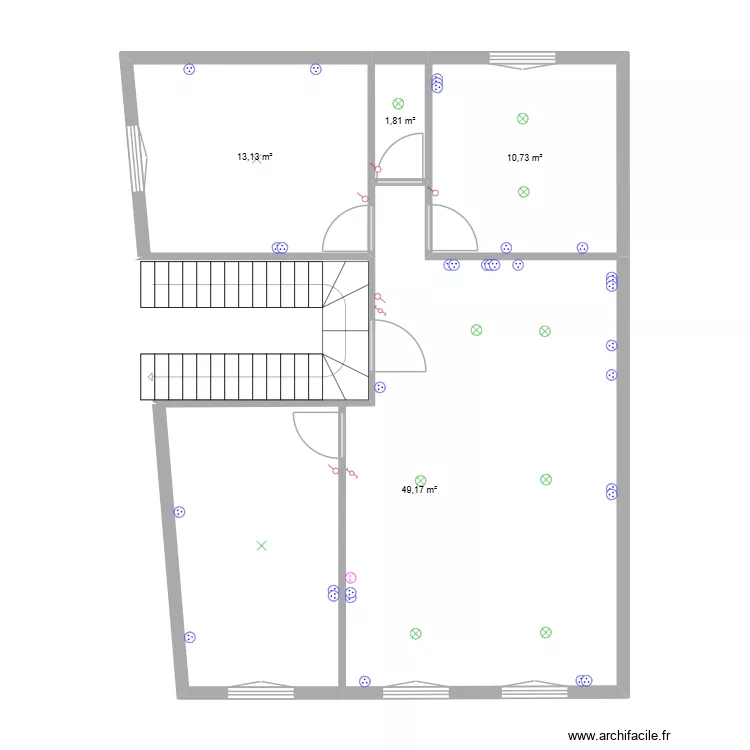immeuble plan elec. Plan de 4 Pièces et 75 m² immeuble plan elec. Plan de 4 Pièces et 75 m²