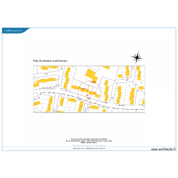 Plan de situation &. Plan de 