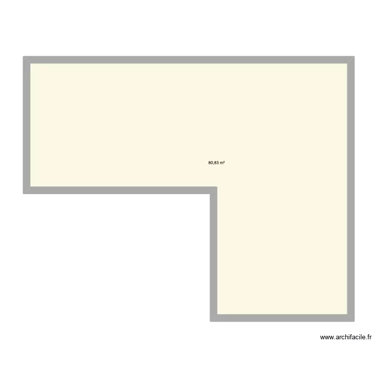 Maison en L. Plan de Maison en L. Plan de