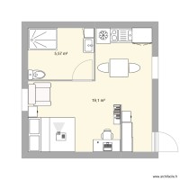 aménagement Cabane 5m2 Noa