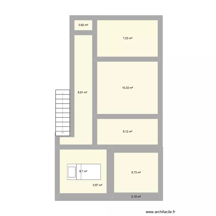 julia spa &eacute;tage. Plan de 