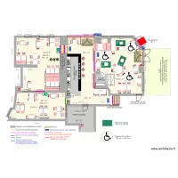 CAFE DES ARTS RDC APRES TRAVAUX espace rotation vs 2023