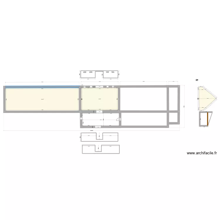 La loge 1. Plan de La loge 1. Plan de