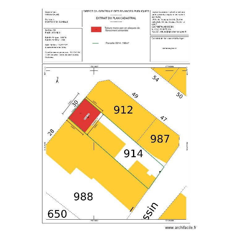 dp02 DUTERTE FILS. Plan de 0 pièce et 0 m2