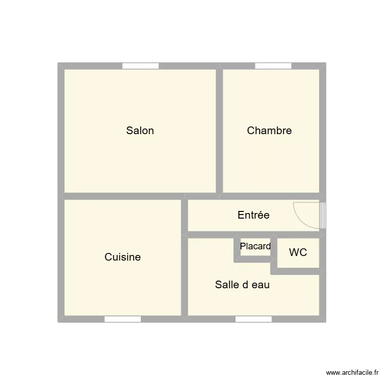 2506 COUSIN. Plan de 