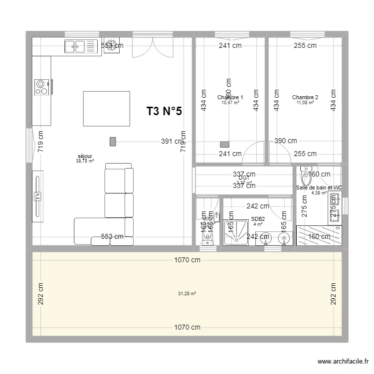 PROJET ST JOSEPH R-2 PROJET. Plan de 