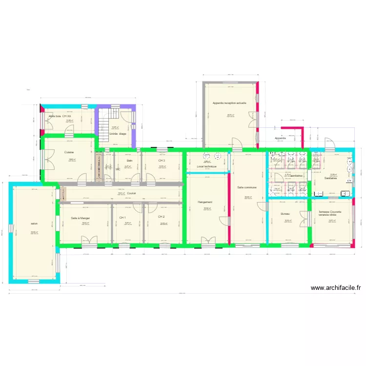 mas perret 1958.2002. Plan de 