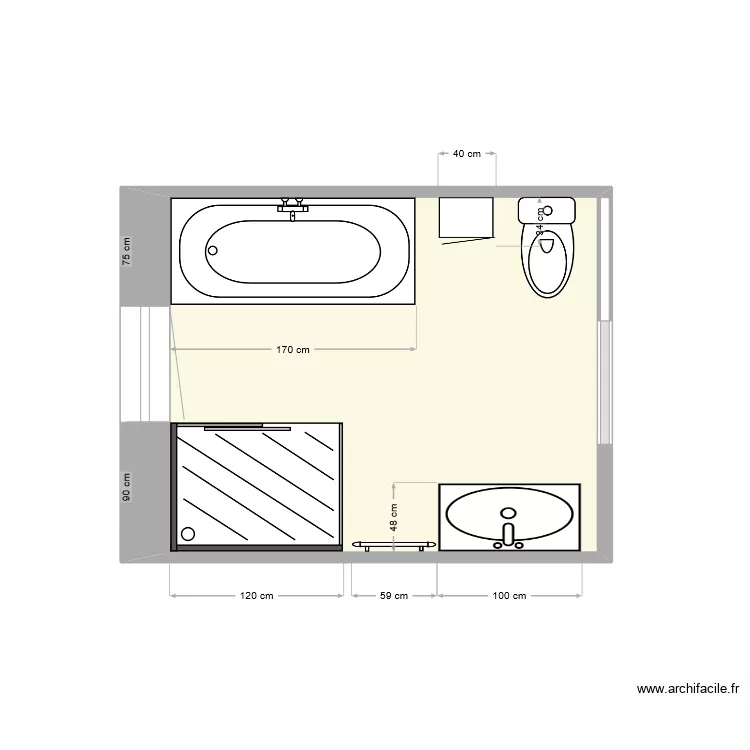 sdb. Plan de 
