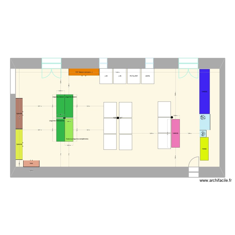 MAG GRILLEAU. Plan de 0 pièce et 0 m2