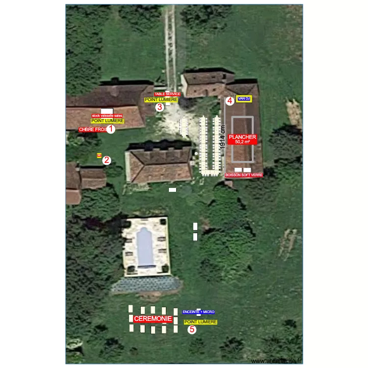 PLAN MARIAGE V3. Plan de 