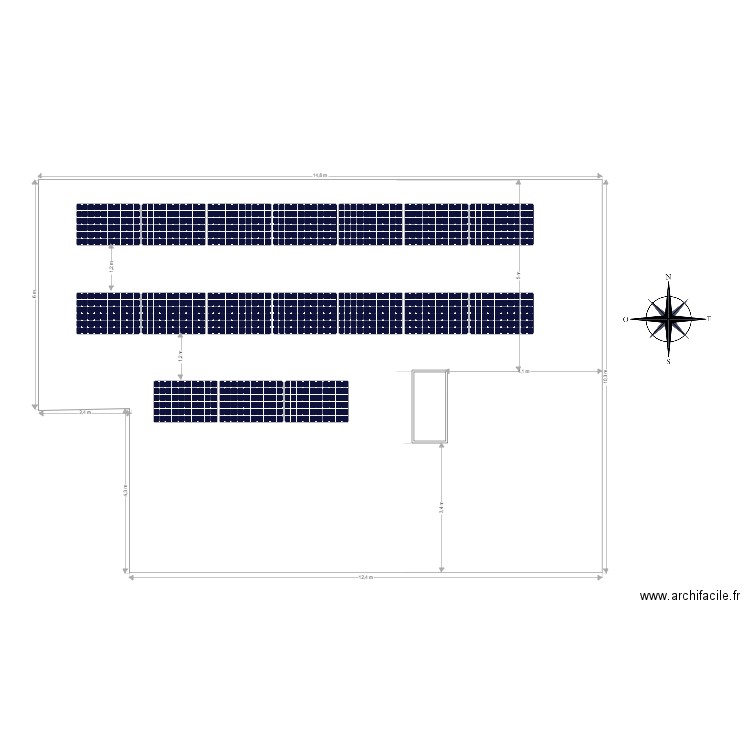 MAISON VIARD Dominique. Plan de 0 pièce et 0 m2