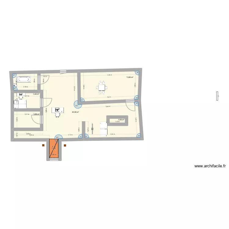 mimi. Plan de 5 et 64 m² mimi. Plan de 5 et 64 m²