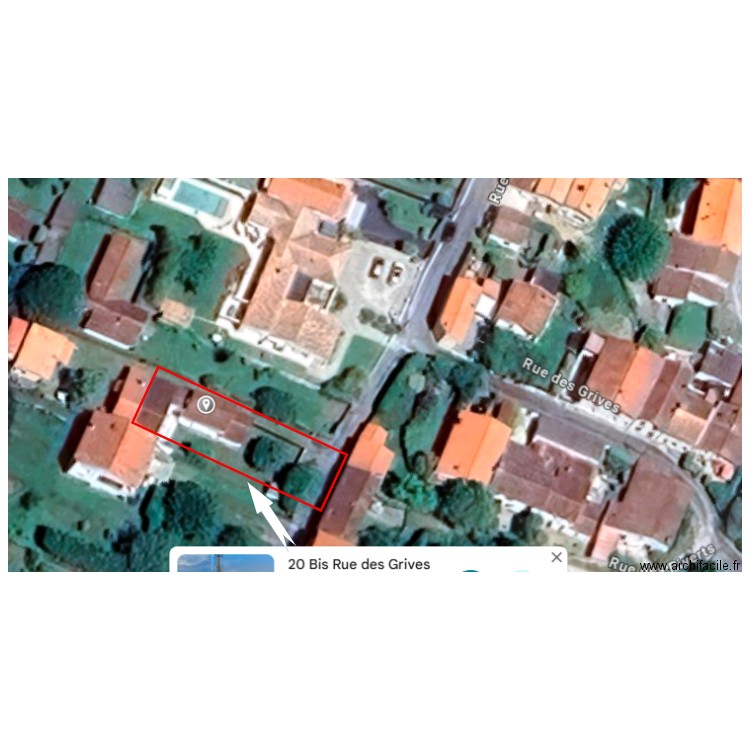 Plan de masse St-Palais. Plan de 0 pièce et 0 m2