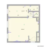 Plan d'implantation électrique Appartement - Aissa