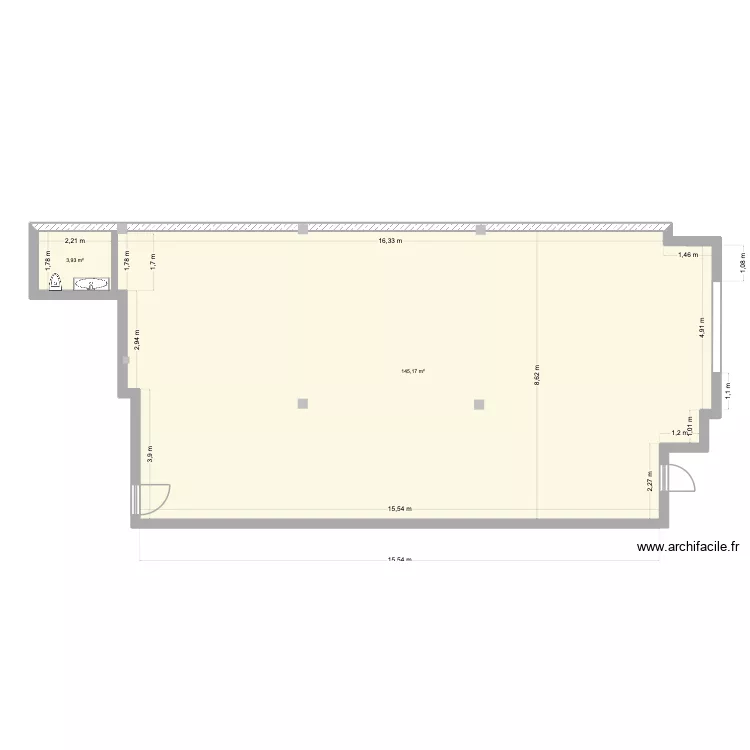 LA DURANNE chatgpt. Plan de 2  et 149 m²
