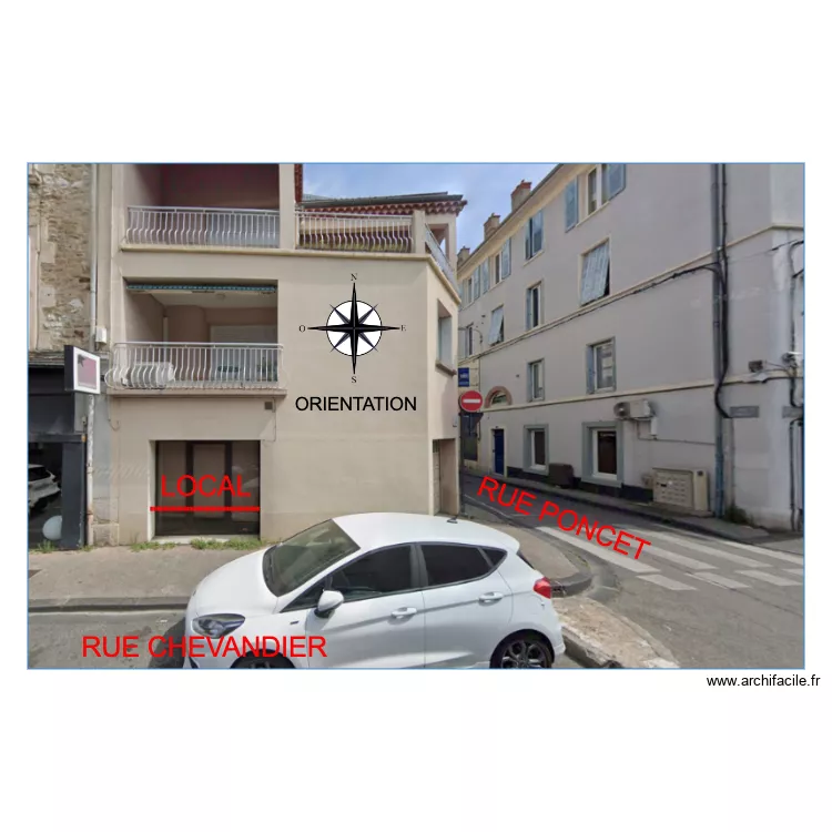 orientation. Plan de 