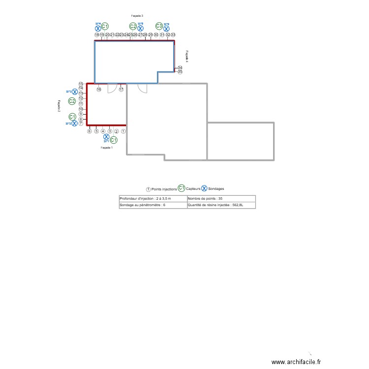 tassel. Plan de 4 pièces et 66 m2