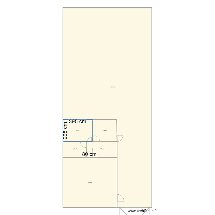 HYGIE DIJON NEW. Plan de 6 pièces et 324 m2