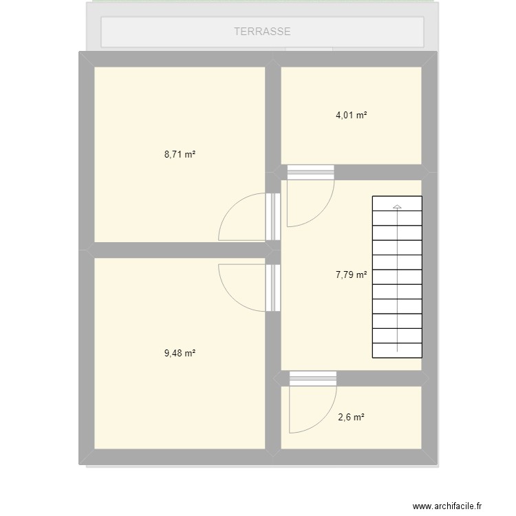 MEUNIERS 106. Plan de 12 pièces et 99 m2
