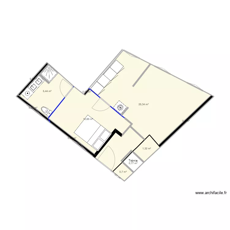 Appt 3 cote test amenag 4. Plan de Appt 3 cote test amenag 4. Plan de