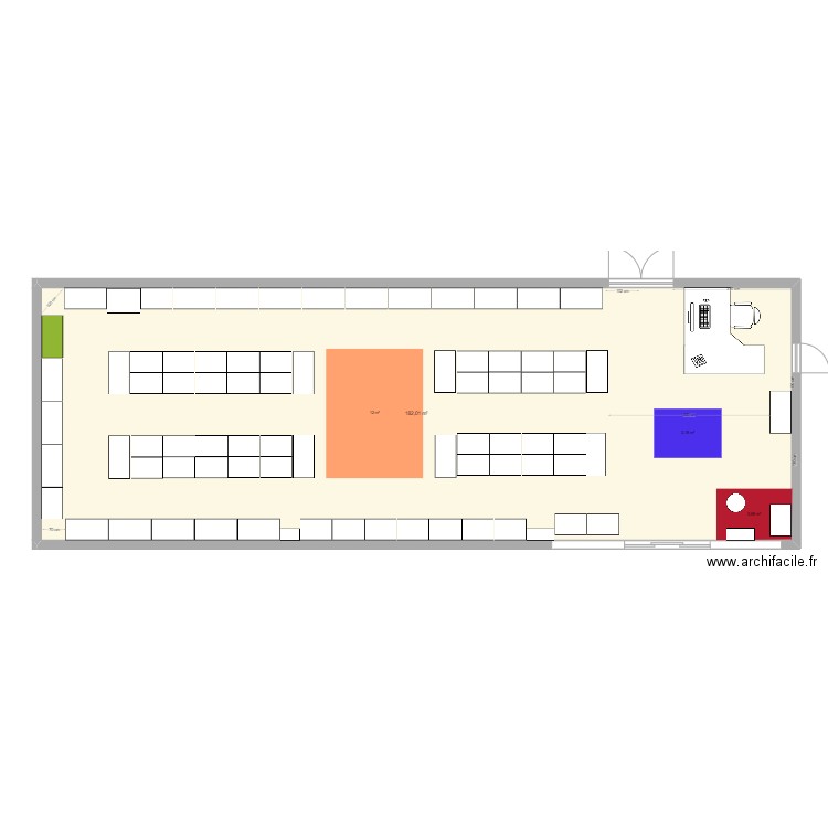 LES RICEYS 3. Plan de 1 pièce et 182 m2