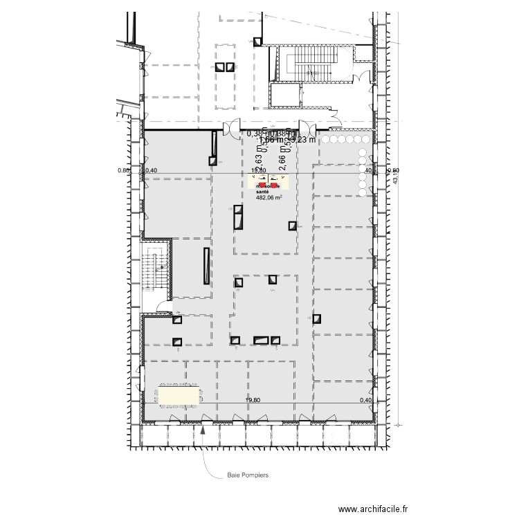 Auray. Plan de 0 pièce et 0 m2