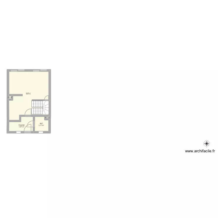 aménagement de comble. Plan de 5 pièces et 37 m² aménagement de comble. Plan de 5 pièces et 37 m²