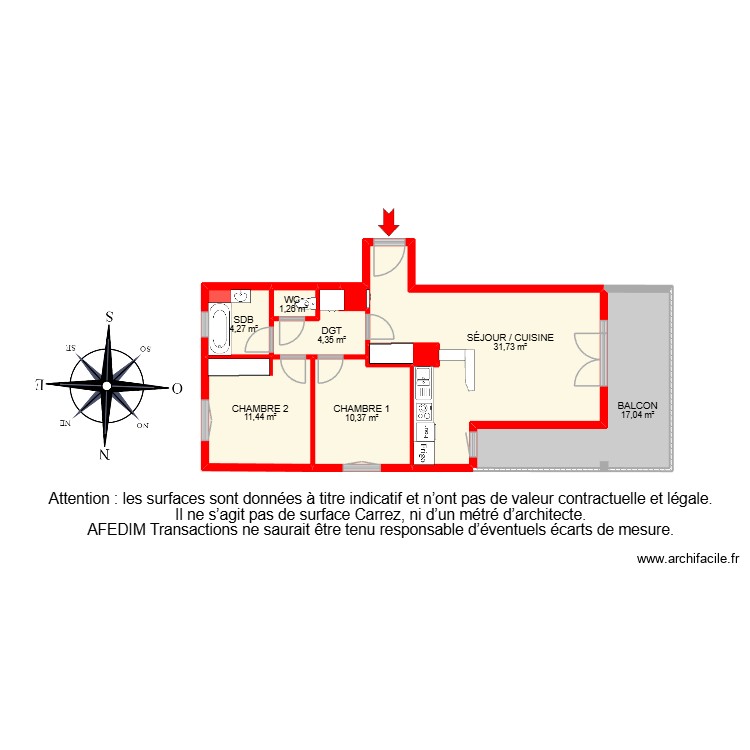 BI 32046. Plan de 0 pièce et 0 m2