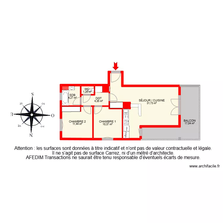 BI 32046. Plan de 