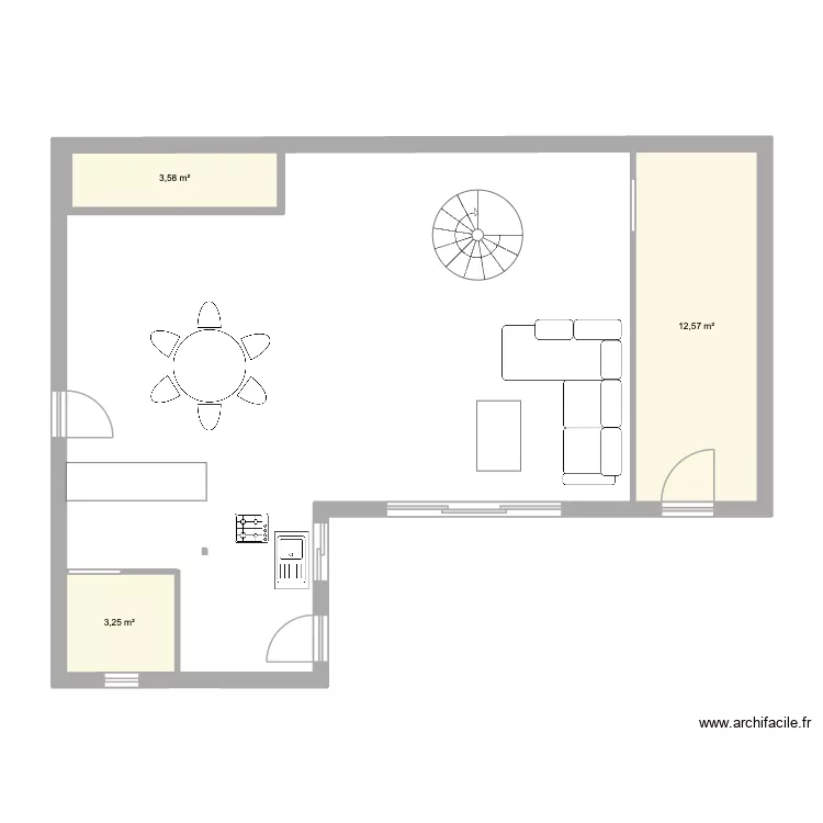 alice. Plan de 3 et 19 m² alice. Plan de 3 et 19 m²