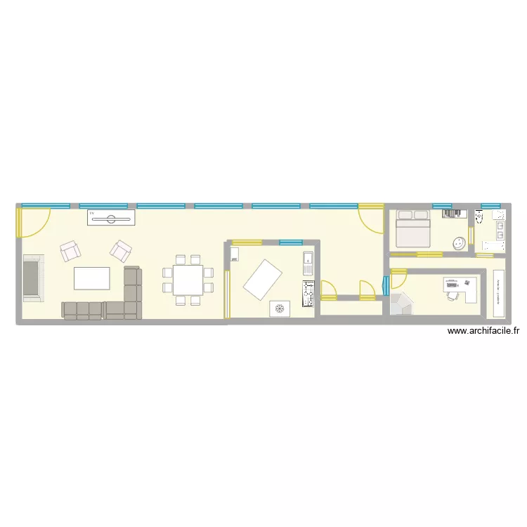 MARIE DUPUY 2. Plan de 4  et 179 m²