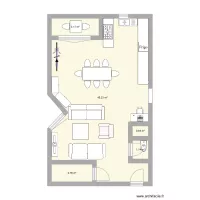 plan salon ouvert en entier